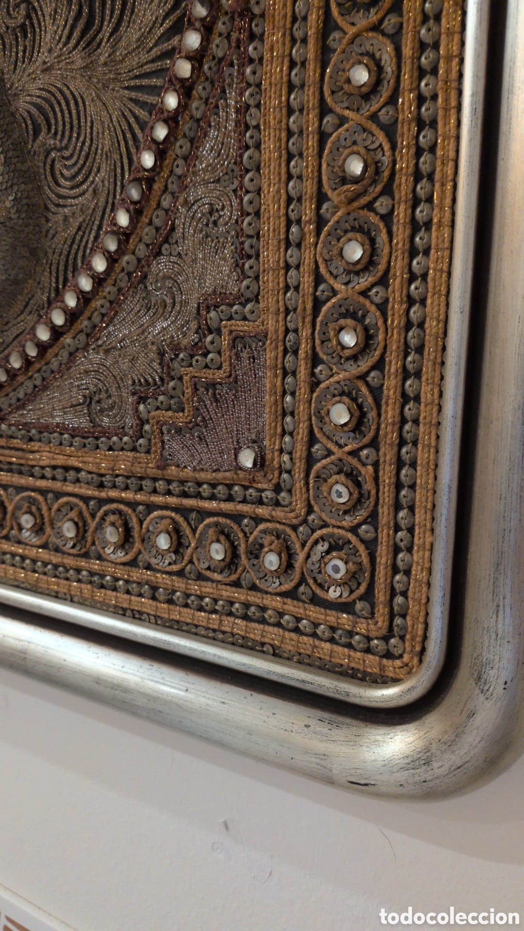 Arte: Panel textil oriental .105x95cm - Foto 4