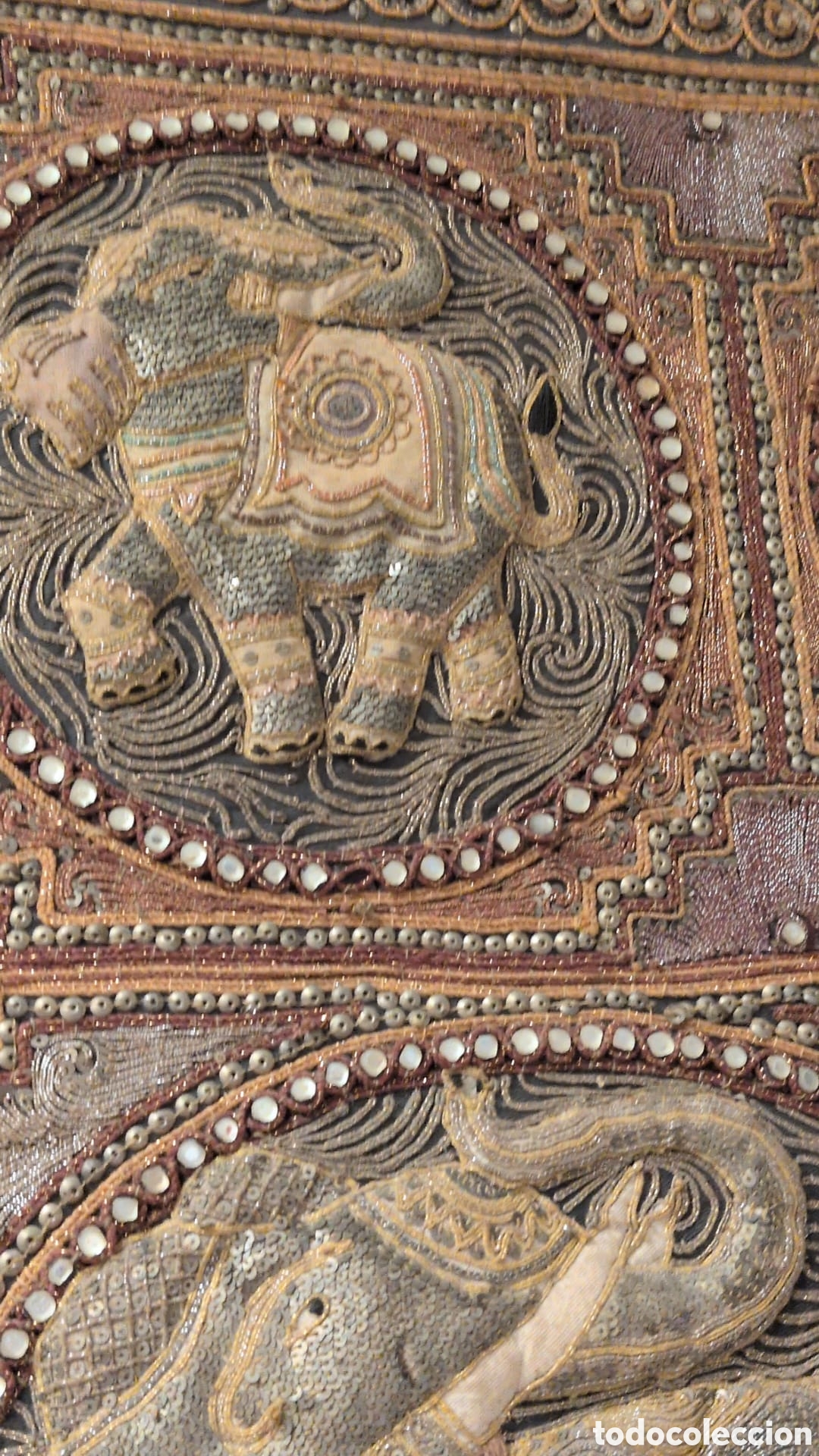 Arte: Panel textil oriental .105x95cm - Foto 7