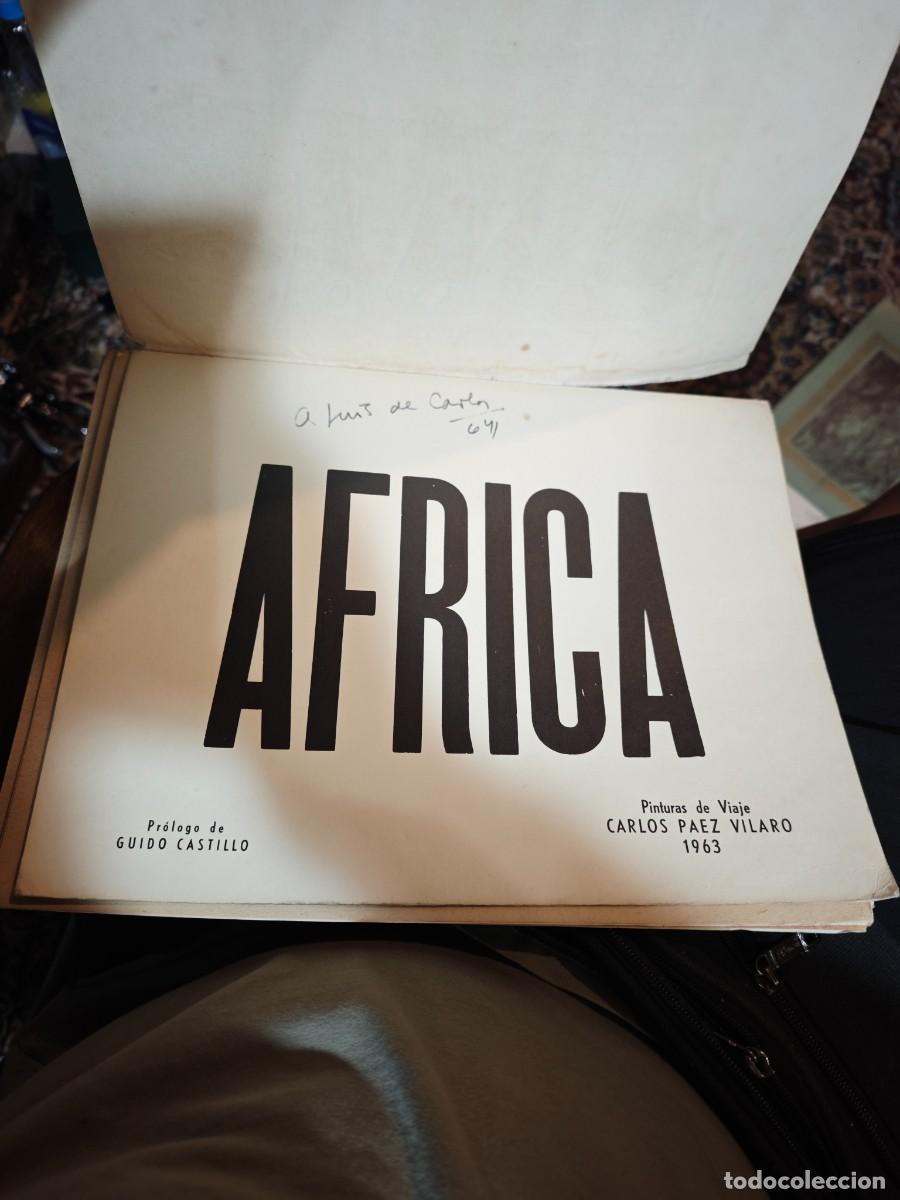Arte: Carpeta &Aacute;FRICA Carlos P&aacute;ez Vilar&oacute; (1963) - Edici&oacute;n Limitada Shell 1964. Ejemplar N&ordm; 058/500 FIRMADO