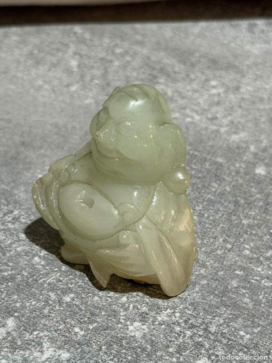 Arte: BUDA SONRIENTE DE ALABASTRO - Foto 3