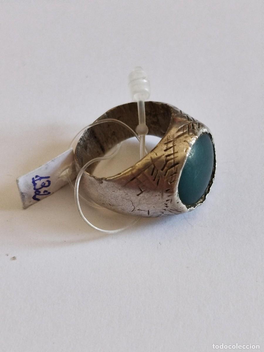 Arte: ARTE &Eacute;TNICO AFRICANO. ANILLO EN PLATA ANTIGUA. ETIOP&Iacute;A. &Aacute;FRICA.