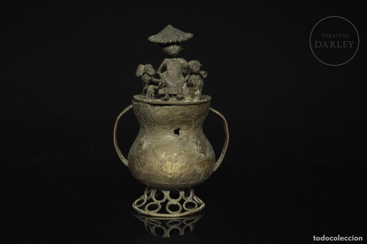 Arte: Vasija ritual &rdquo;Kuduo&rdquo;, &Aacute;frica, s.XX
