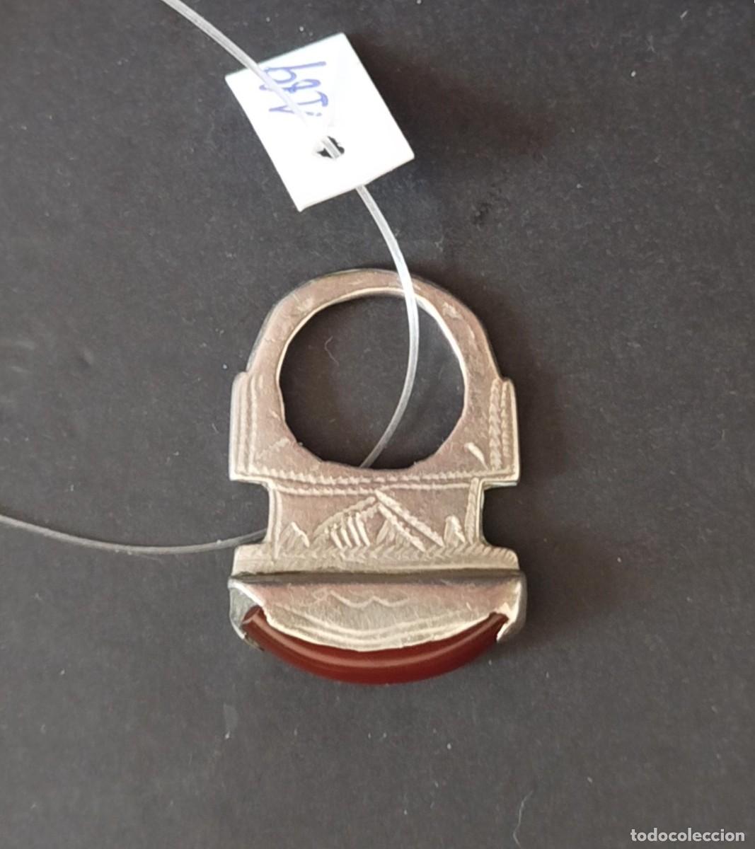 Arte: ARTE &Eacute;TNICO AFRICANO. PENDENTIF COLGANTE EN PLATA ANTIGUA. TUAREG. &Aacute;FRICA.