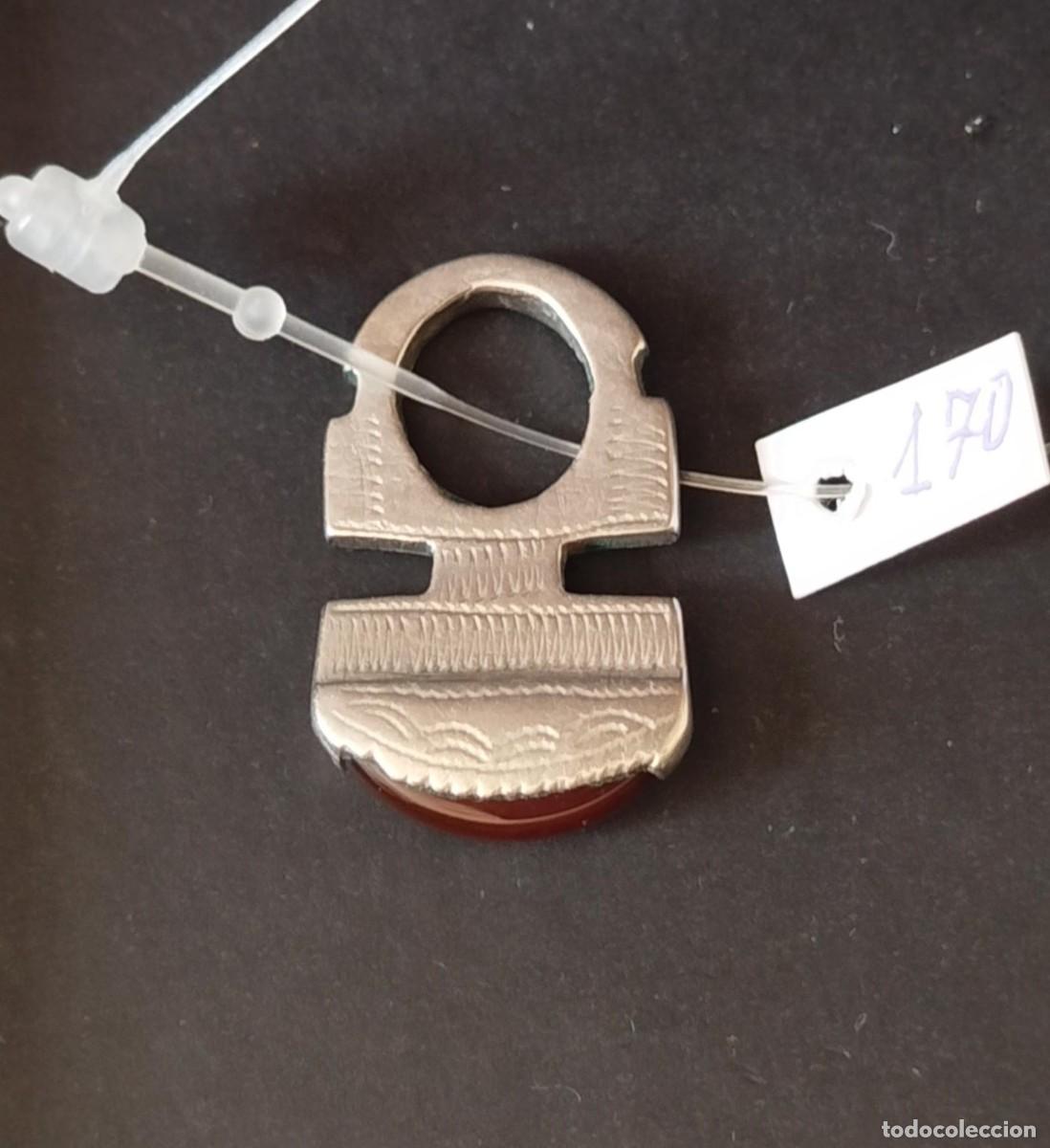 Arte: ARTE &Eacute;TNICO AFRICANO. PENDENTIF COLGANTE EN PLATA ANTIGUA. TUAREG. &Aacute;FRICA.