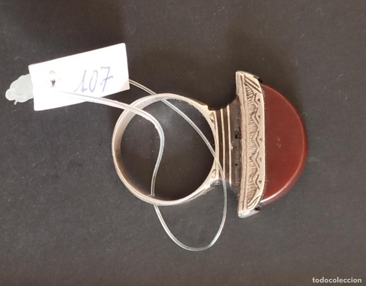 Arte: ARTE &Eacute;TNICO AFRICANO. ANILLO. PLATA ANTIGUA. TUAREG. &Aacute;FRICA.