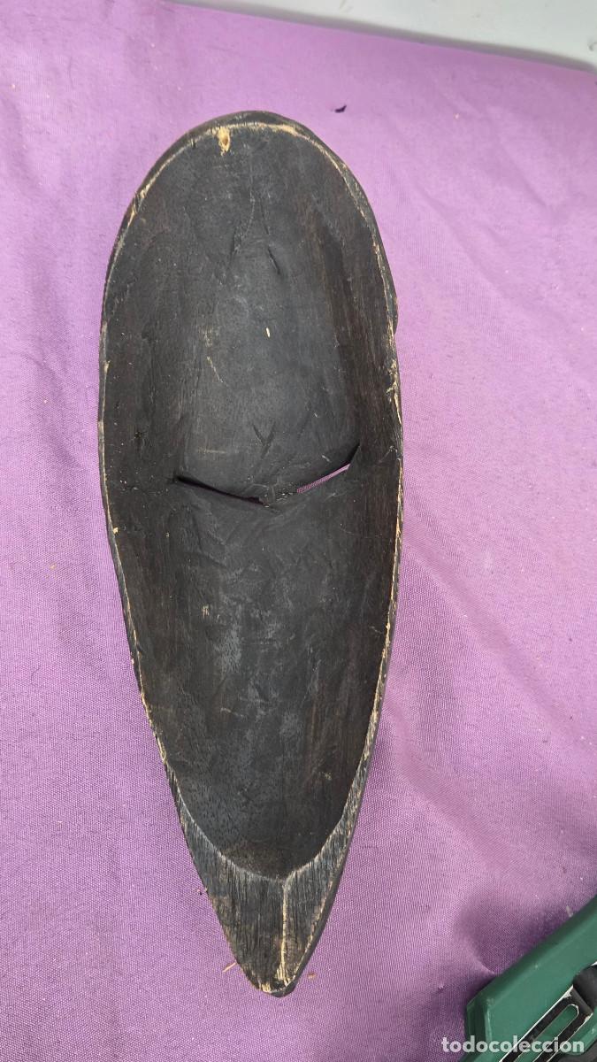 Arte: mascara africana de madera noble - Foto 4