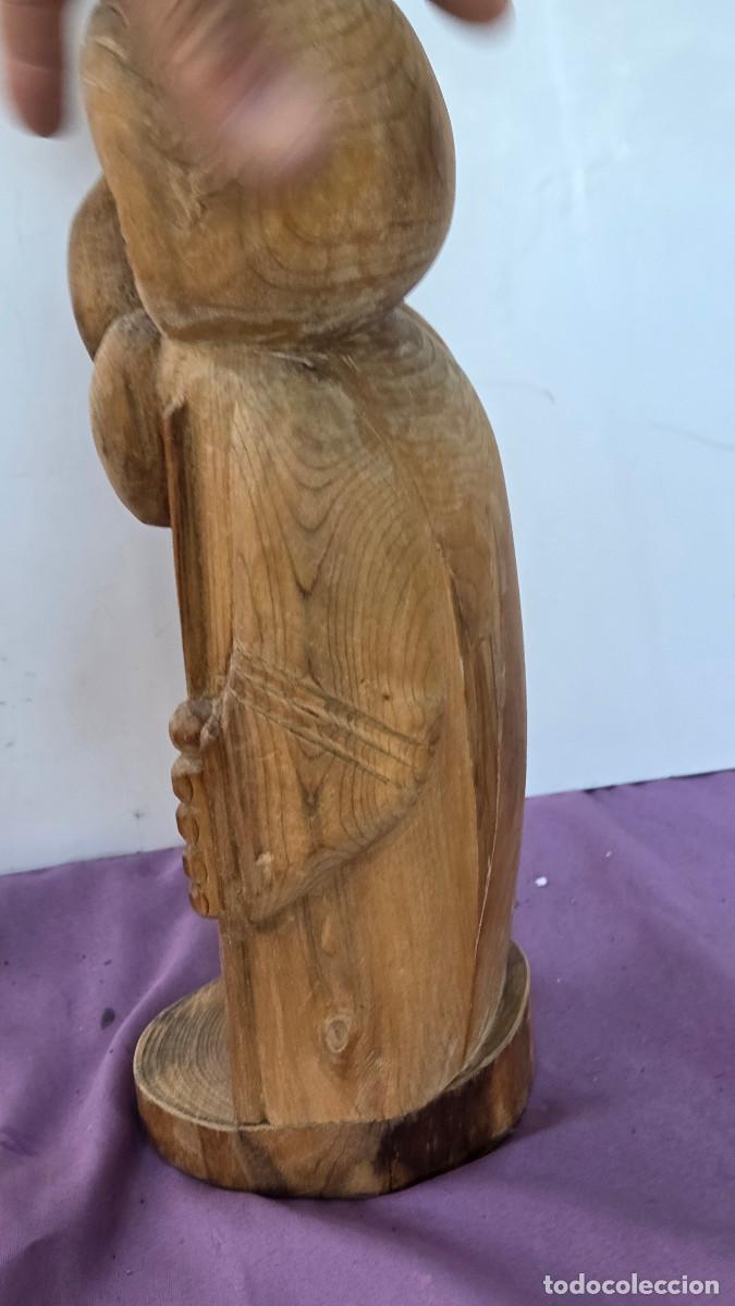Arte: figura de madera tallada - Foto 5