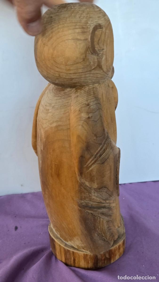 Arte: figura de madera tallada - Foto 7