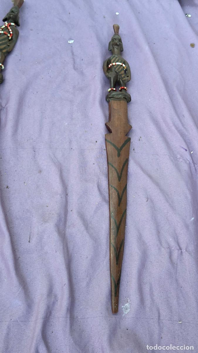 Arte: accesorios africano madera noble