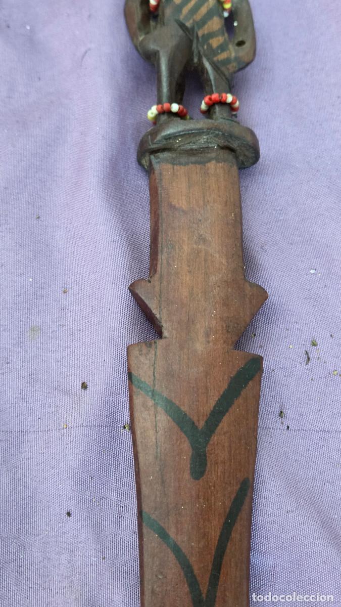 Arte: accesorios africano madera noble - Foto 3