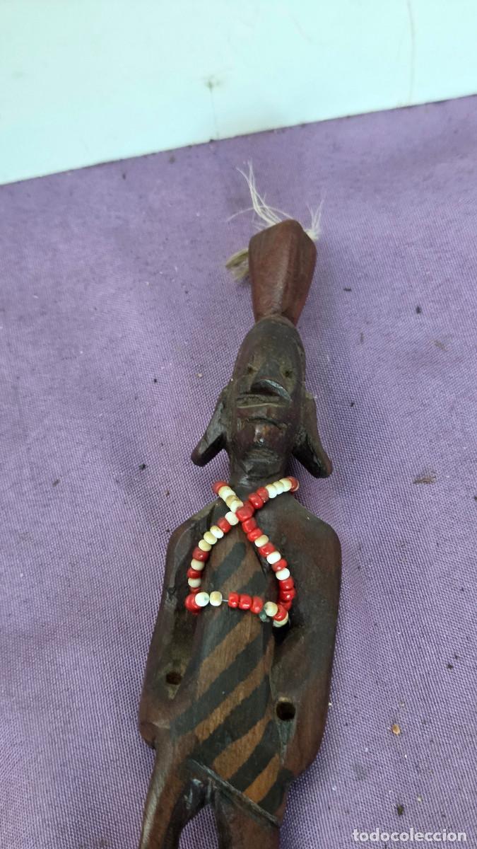 Arte: accesorios africano madera noble - Foto 3