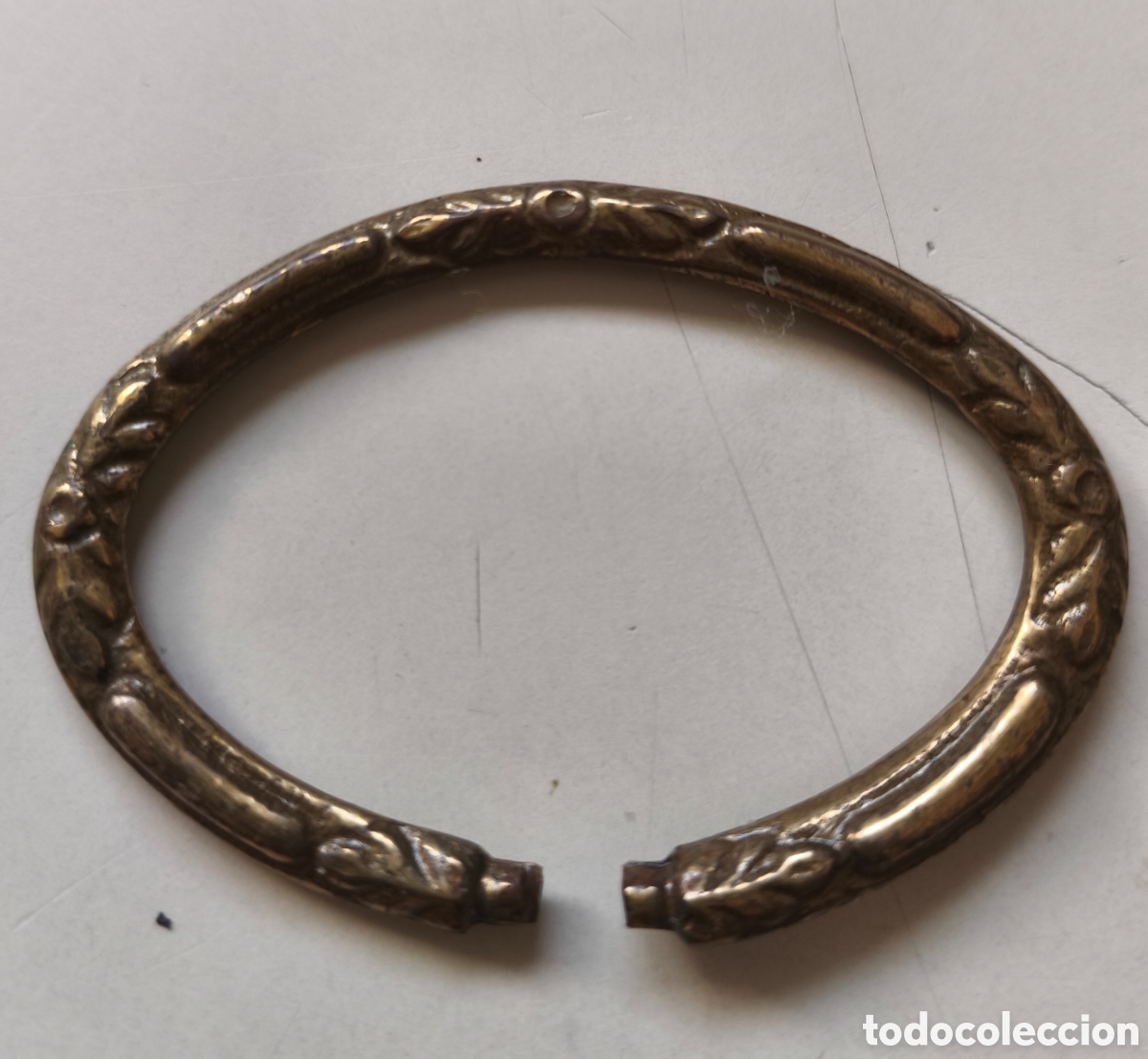 Arte: ANTIGUA PULSERA BRONCE AFRICA MANILLA DOGON AFRICANO ARTE ETNICO