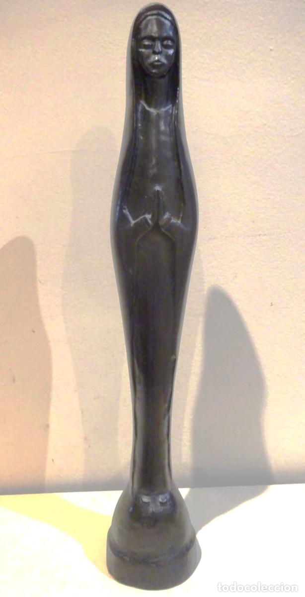 Arte: VIRGEN NEGRA DE &Eacute;BANO, 40X7 CMS