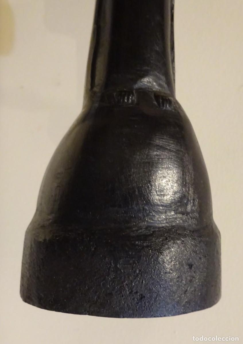 Arte: VIRGEN NEGRA DE &Eacute;BANO, 40X7 CMS - Foto 7