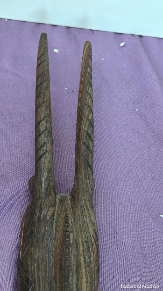 Arte: talla de madera africana - Foto 3