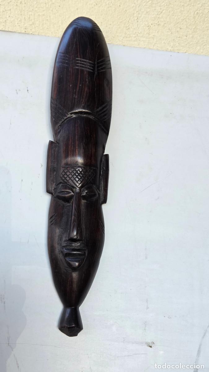Arte: mascara del arte africano madera ebano