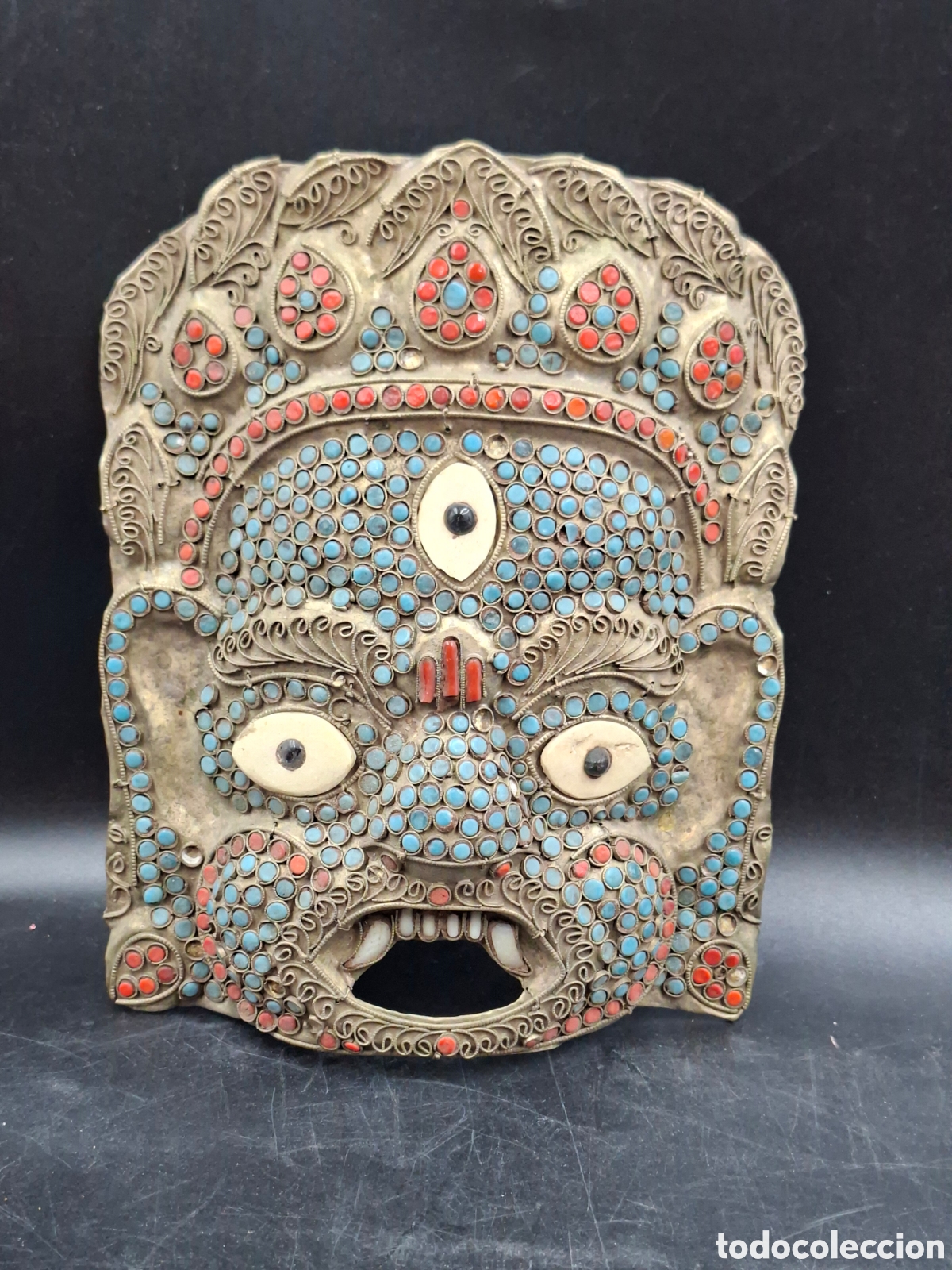 Arte: M&aacute;scara Tibetana Mahakala