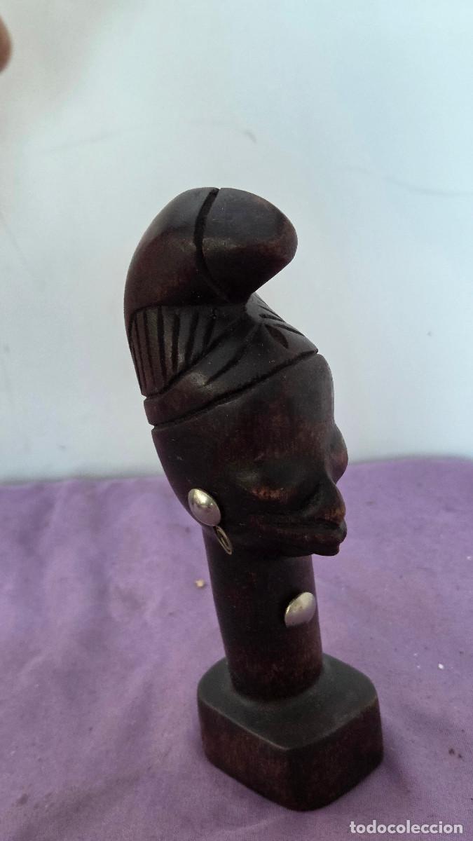 Arte: busto de arte africano - Foto 2