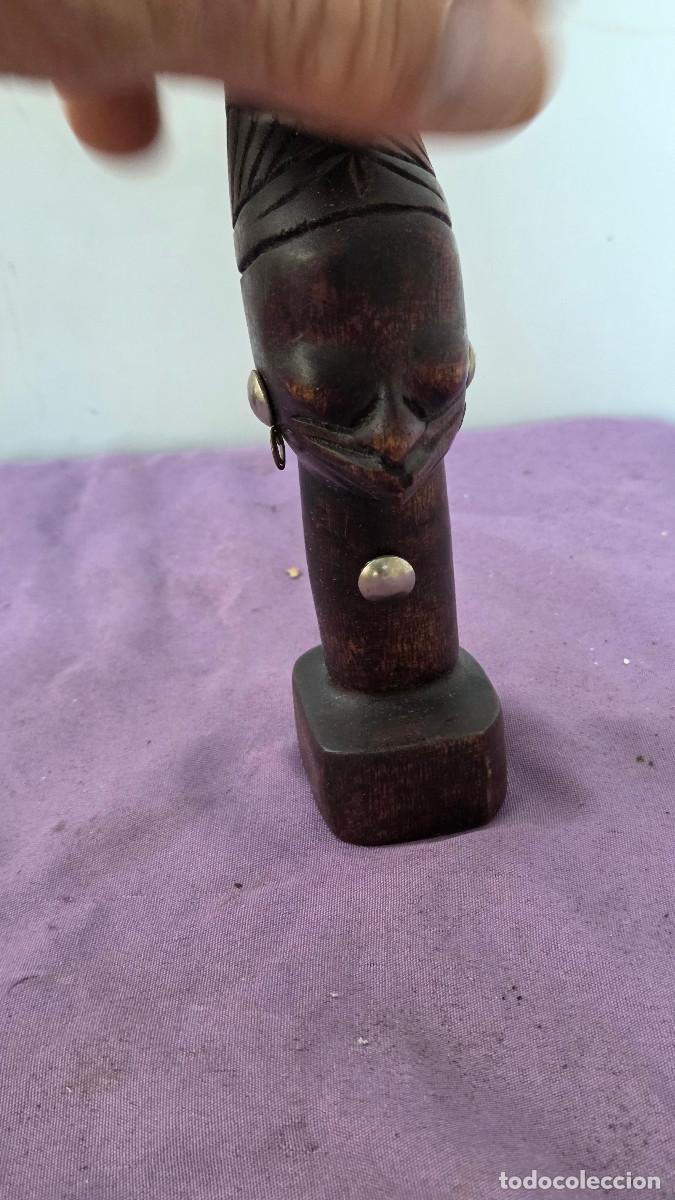 Arte: busto de arte africano - Foto 3