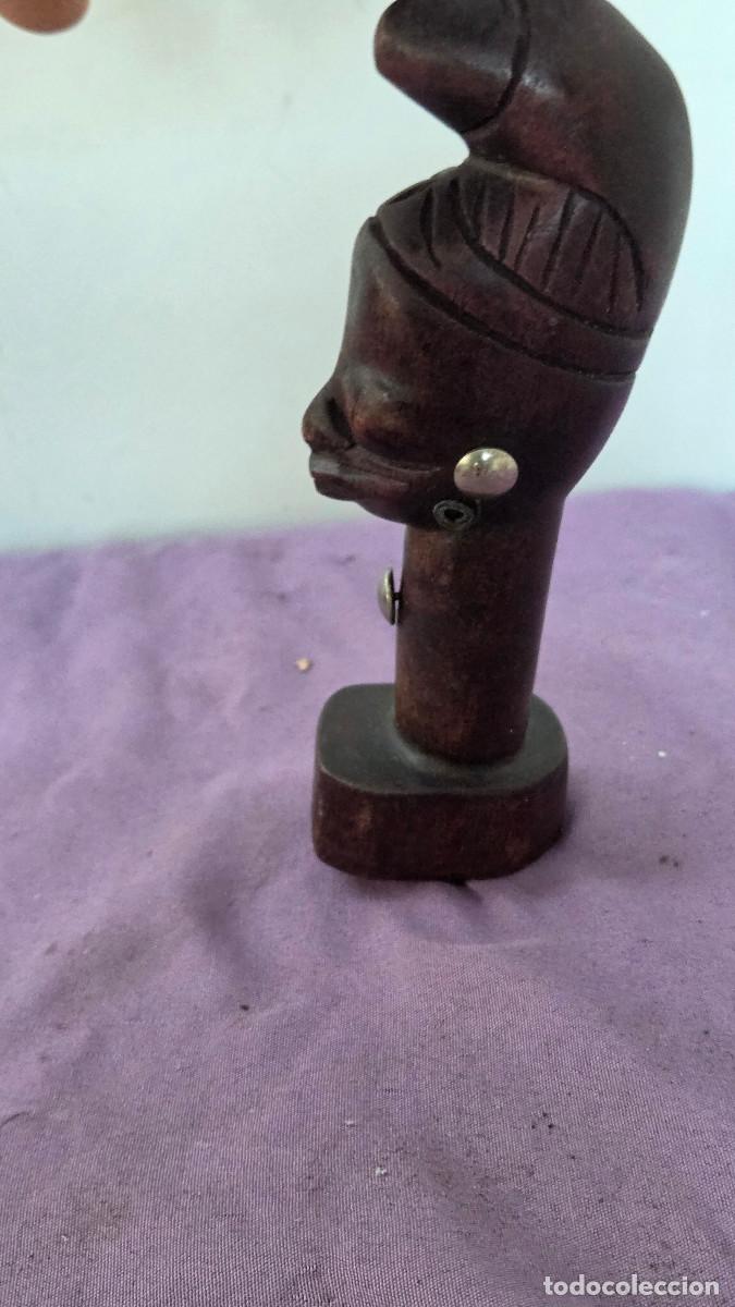 Arte: busto de arte africano - Foto 4