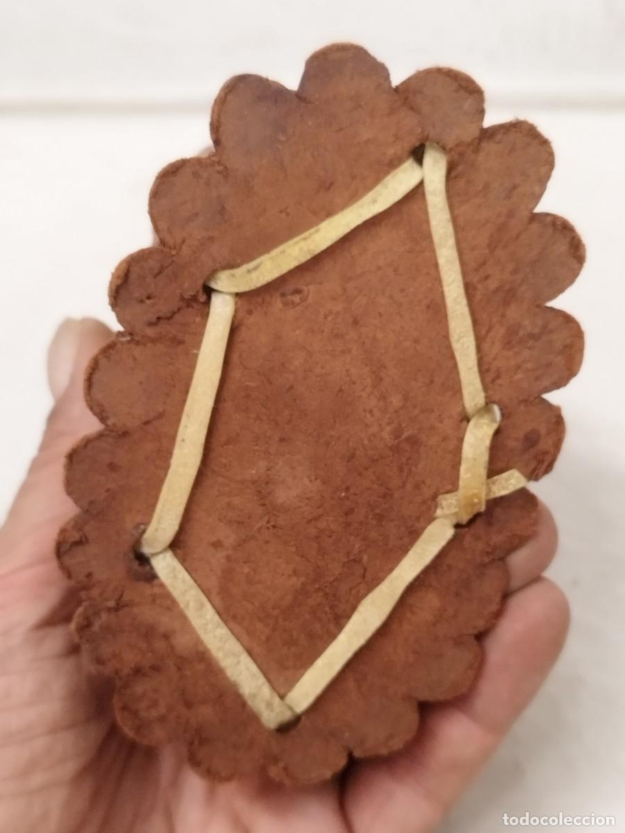 Arte: Antiguo Mate con base de cuero de Uruguay. - Foto 5