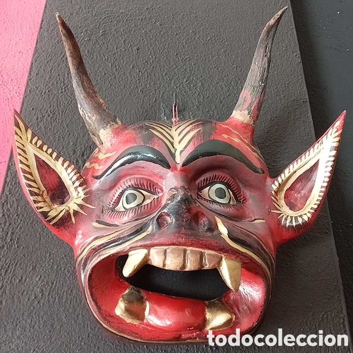 Arte: ORIGINAL MASCARA DEMONIO