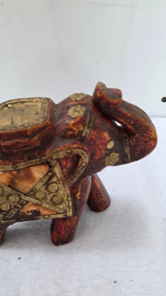 Arte: elefante de arte africano - Foto 2
