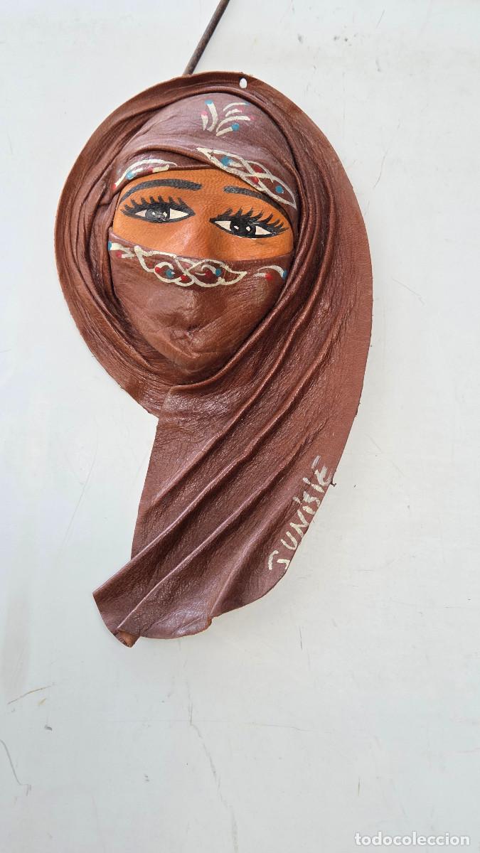 Arte: mascara de turquia en cuero
