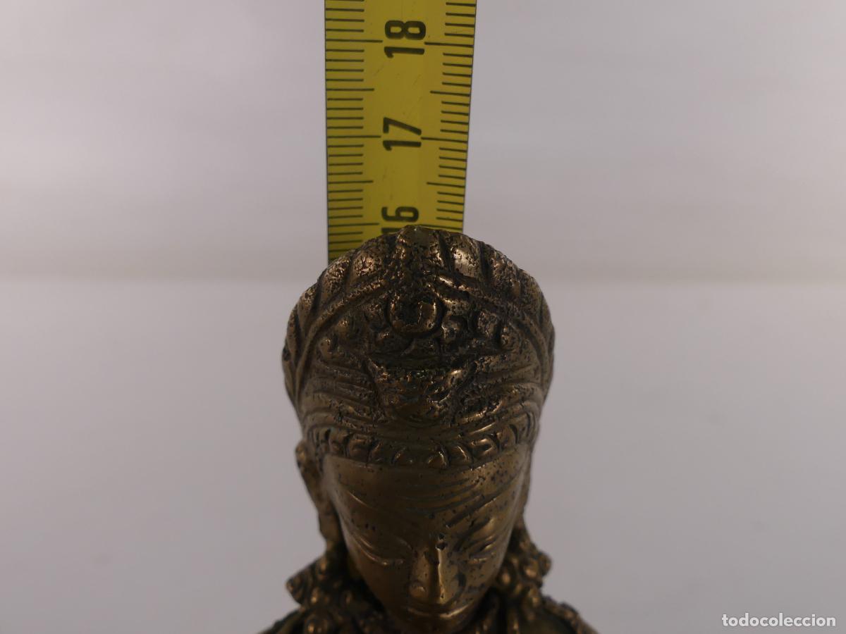 Arte: FIGURA DE DIOSA HECHA DE BRONCE - Foto 8
