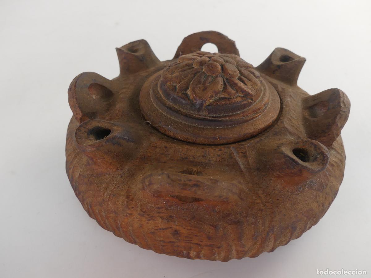 Arte: LAMPARA DE ACEITE O SIMILAR HECHA DE BARRO