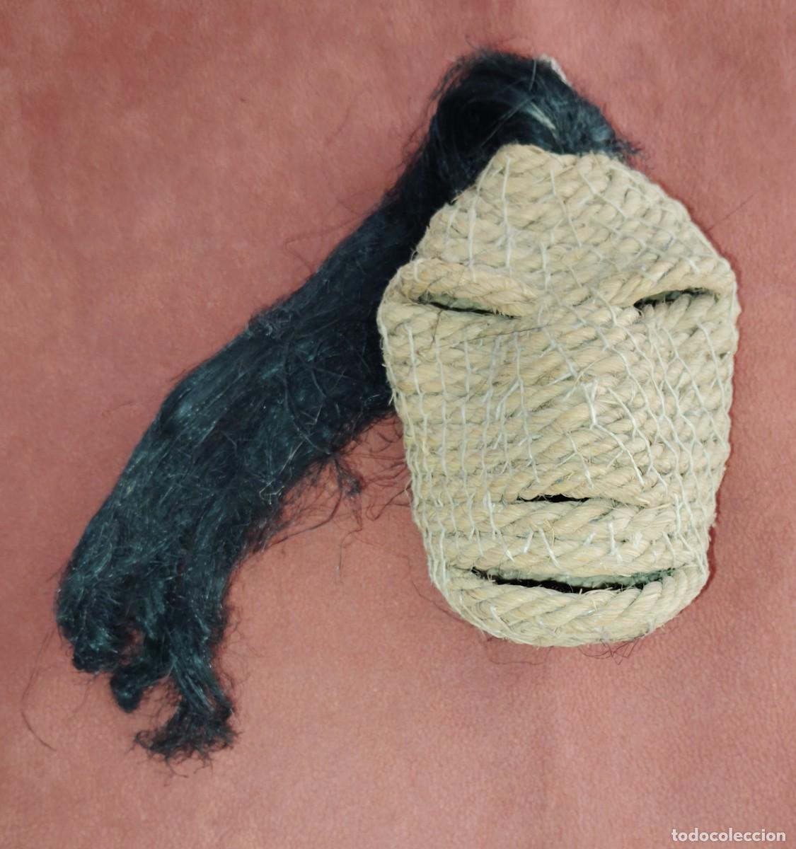 Arte: CABEZA REDUCIDA JIBAROS. PUEBLO SHUAR AMAZONIA.ENVIO CERTIFICADO INCLUIDO