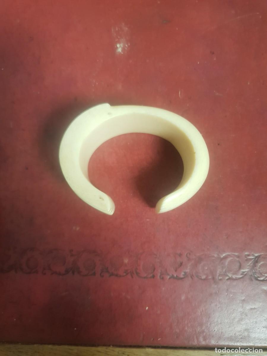 Arte: Pulsera marfil antiguo 1 mitad siglo xx
