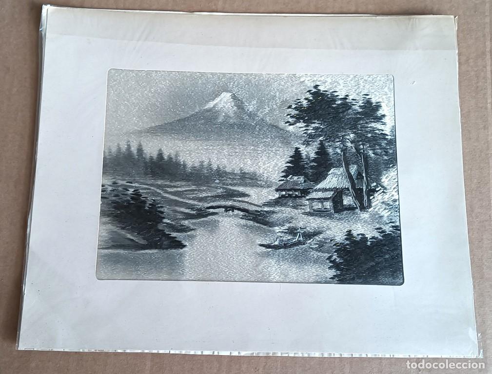 Arte: Bordado japon&eacute;s de seda -- Estos trabajos se realizaron entre 1940 y 1970