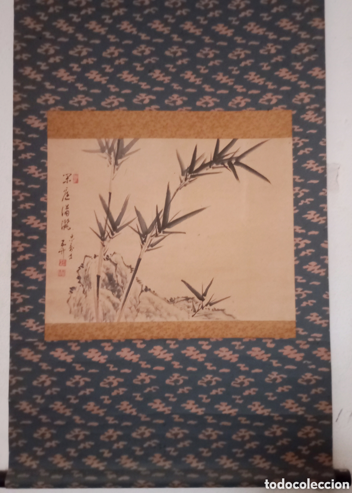 Arte: Pintura japonesa en tinta de ramas de bamb&uacute;