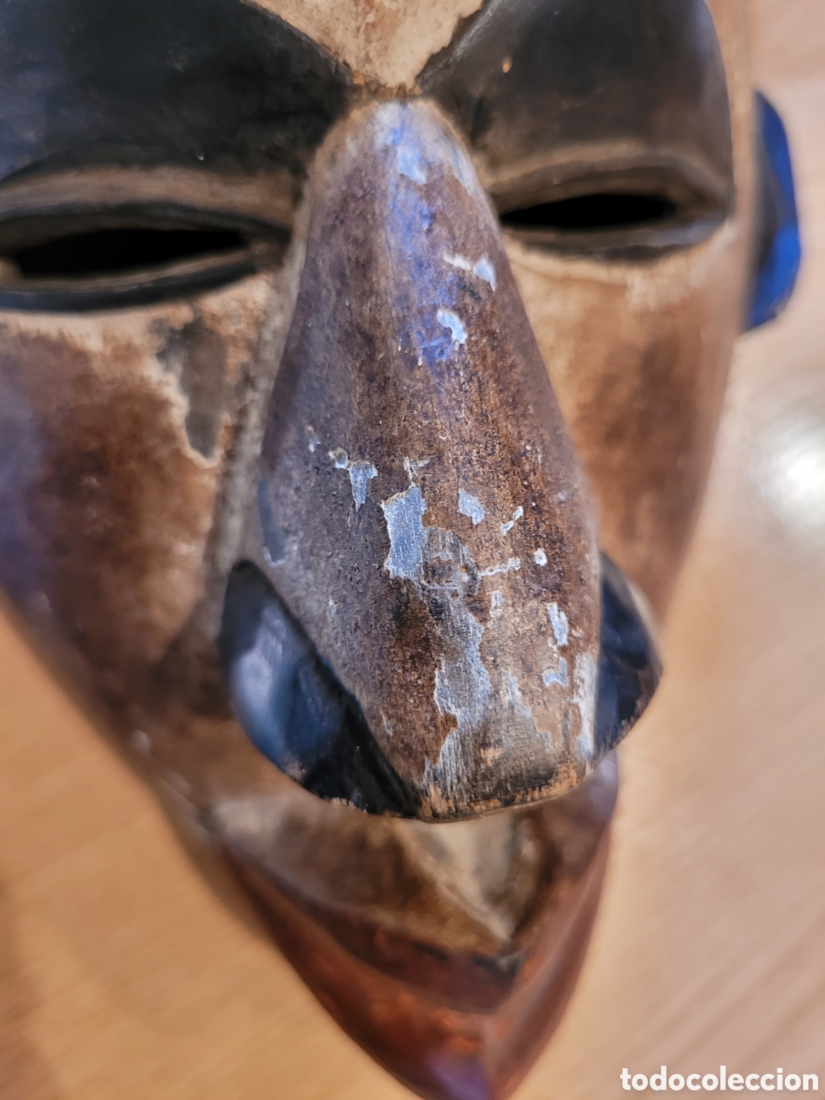 Arte: MASCARA AFRICANA, de MADERA - Foto 12