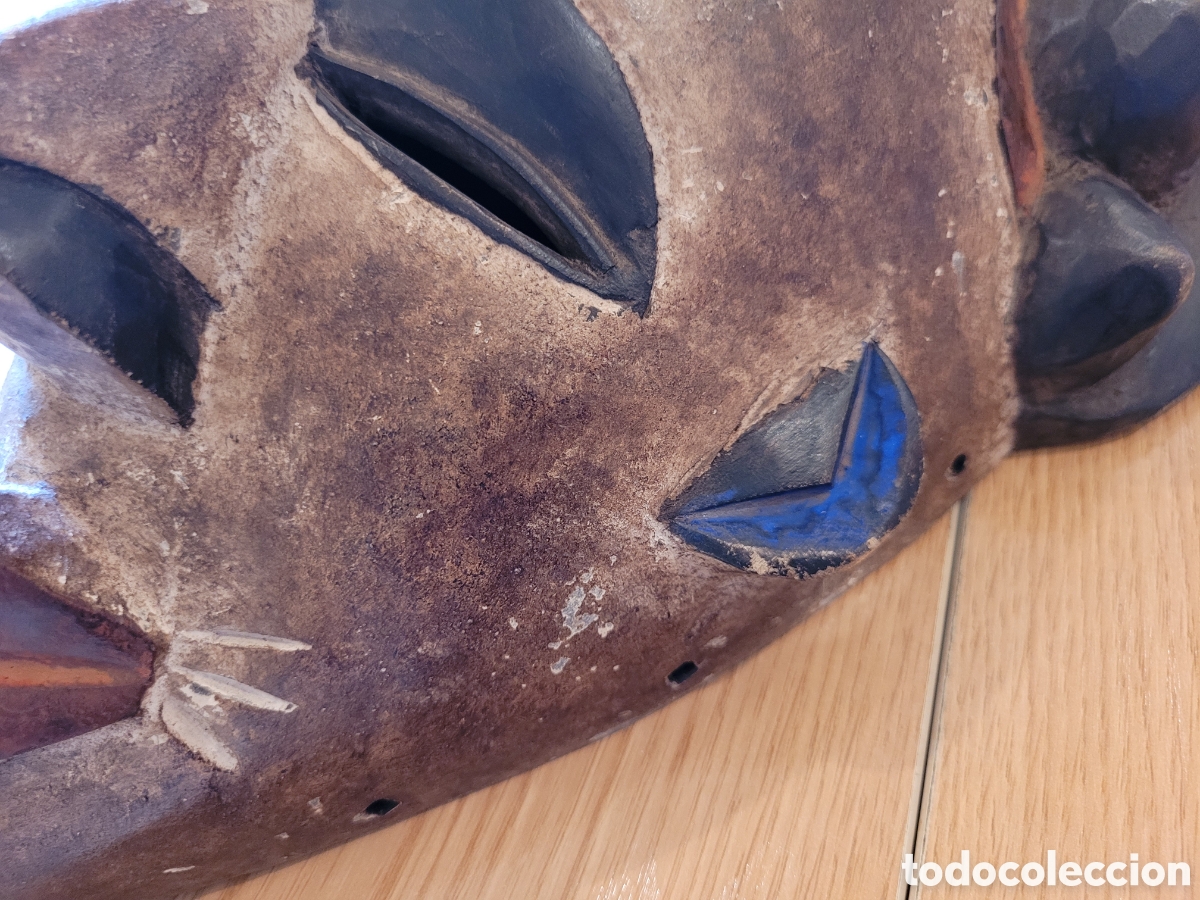 Arte: MASCARA AFRICANA, de MADERA - Foto 16