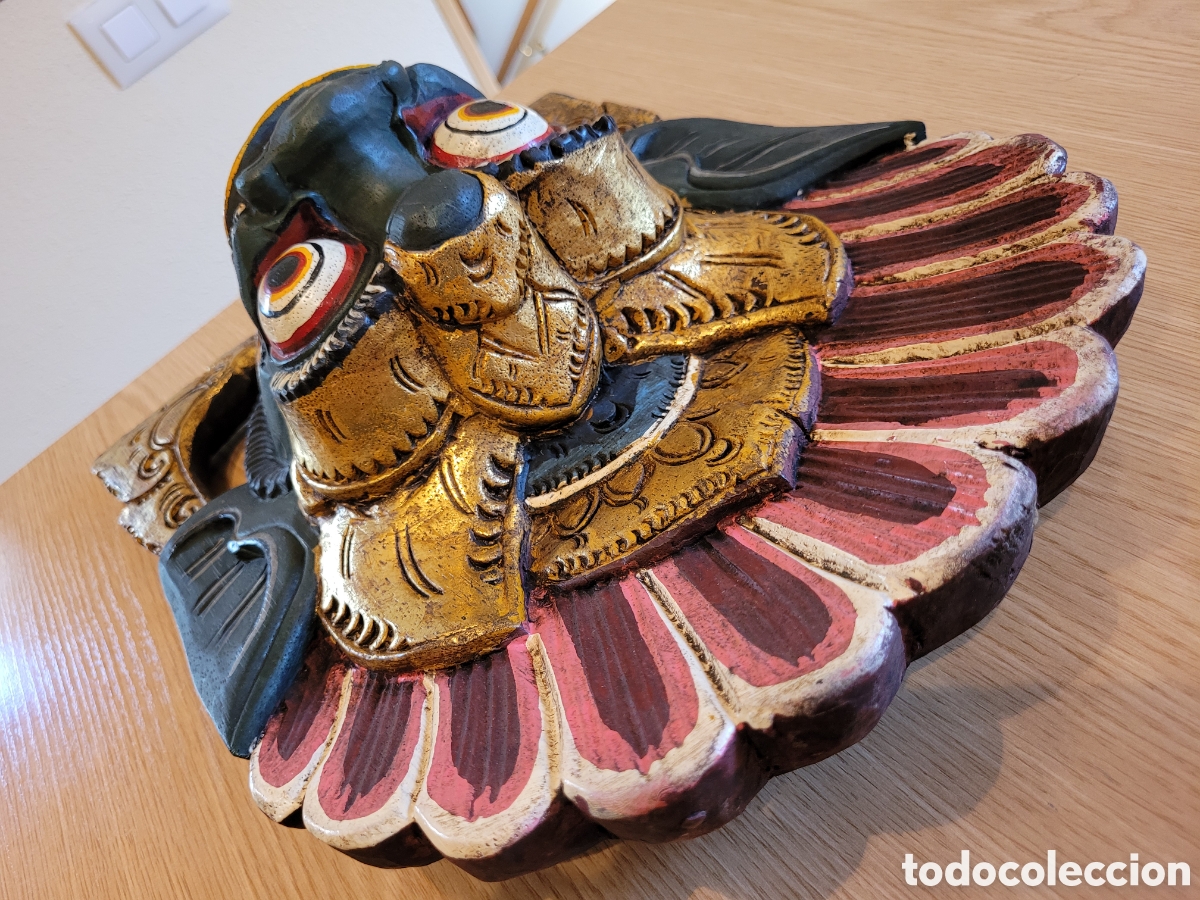 Arte: MASCARA CHINA, de MADERA - Foto 6