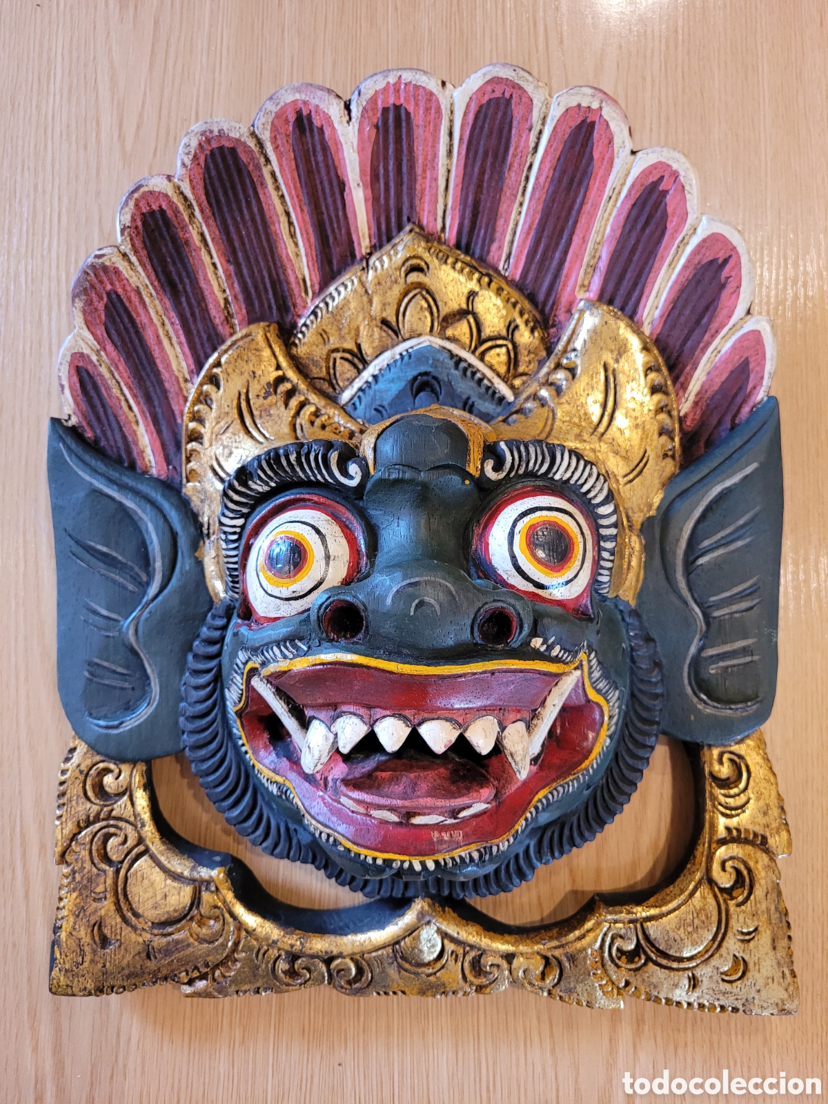 Art: MASCARA CHINA, de MADERA
