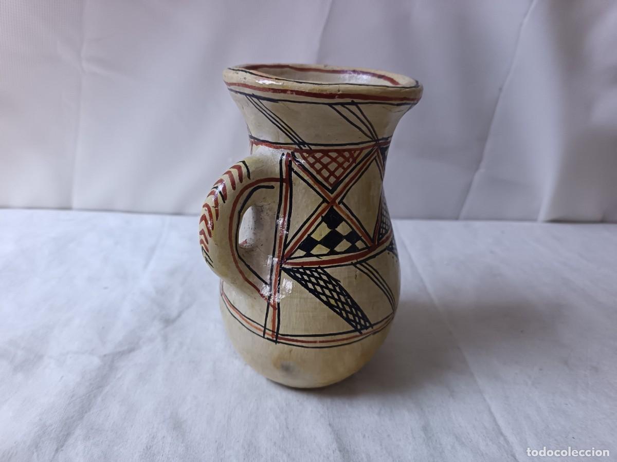 Kunst: Curiosa Jarra de terracota, pintada a mano, bereber, Kabilia, Argelia