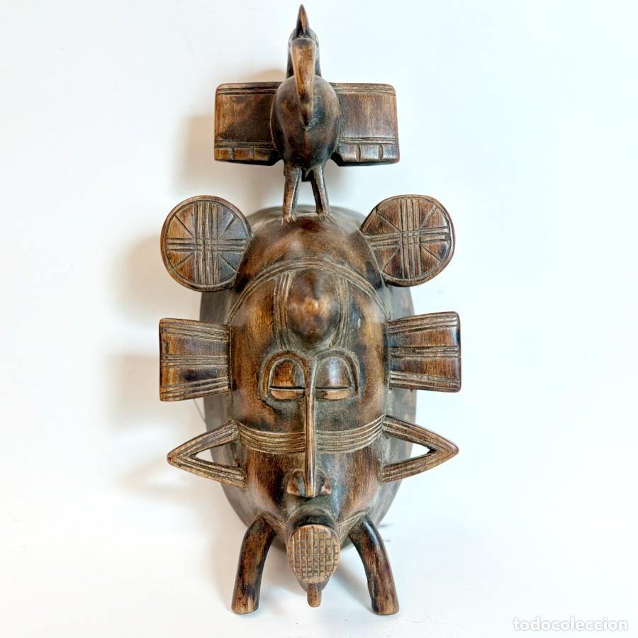 Arte: M&aacute;scara Ritual Africana de la Cultura Senufo
