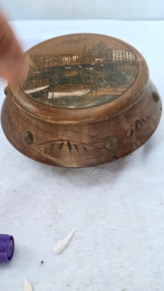 Arte: caja de madera labrada - Foto 4