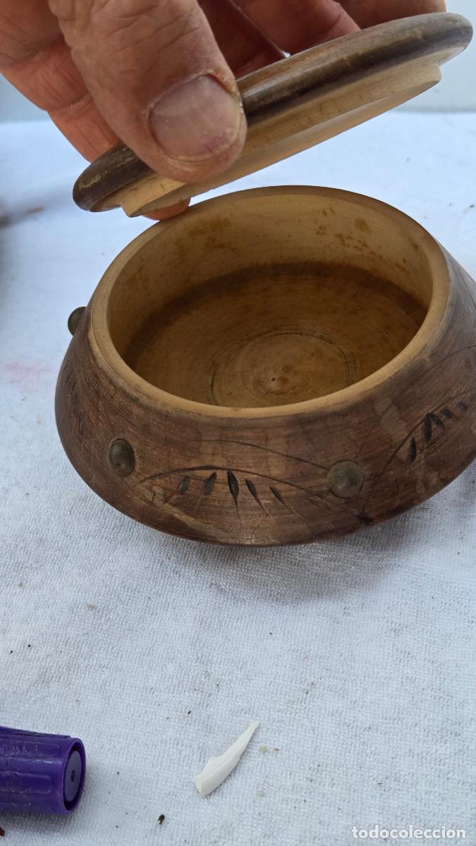 Arte: caja de madera labrada - Foto 5