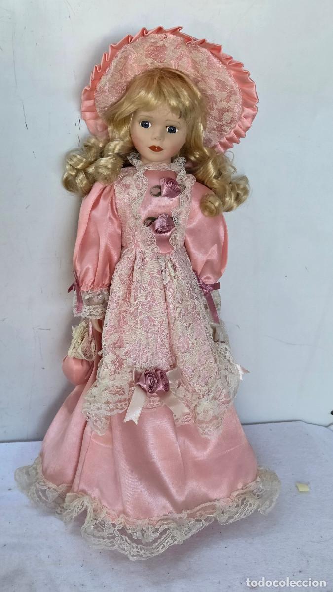 Arte: mu&ntilde;eca de coleccion de porcelana