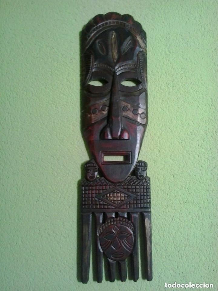 Arte: MASCARA AFRICANA 60 CM