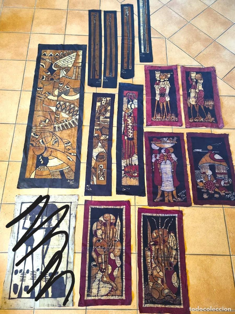 Arte: Lote Batiks Africanos Artesanales Aut&eacute;nticos