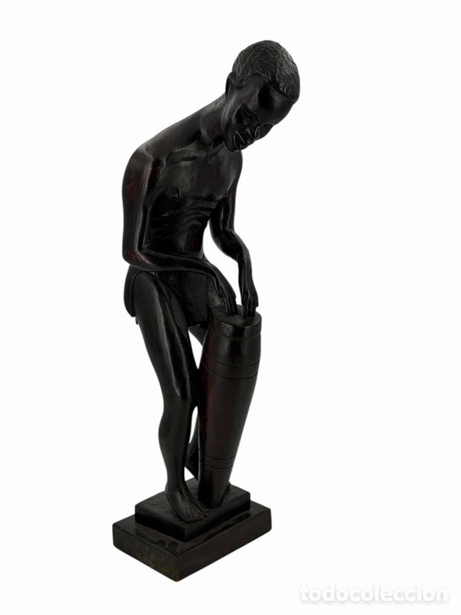 Arte: Gran Escultura Africana de Madera