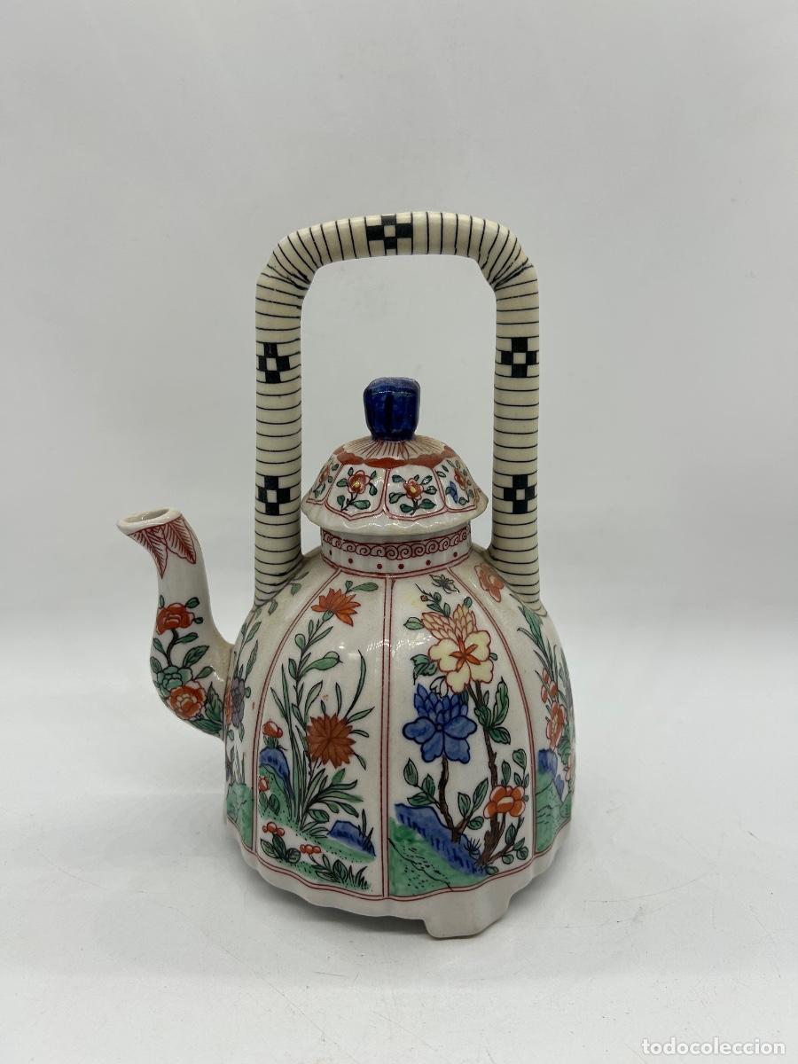 Arte: Tetera China de Porcelana Kangxi Famille Verte