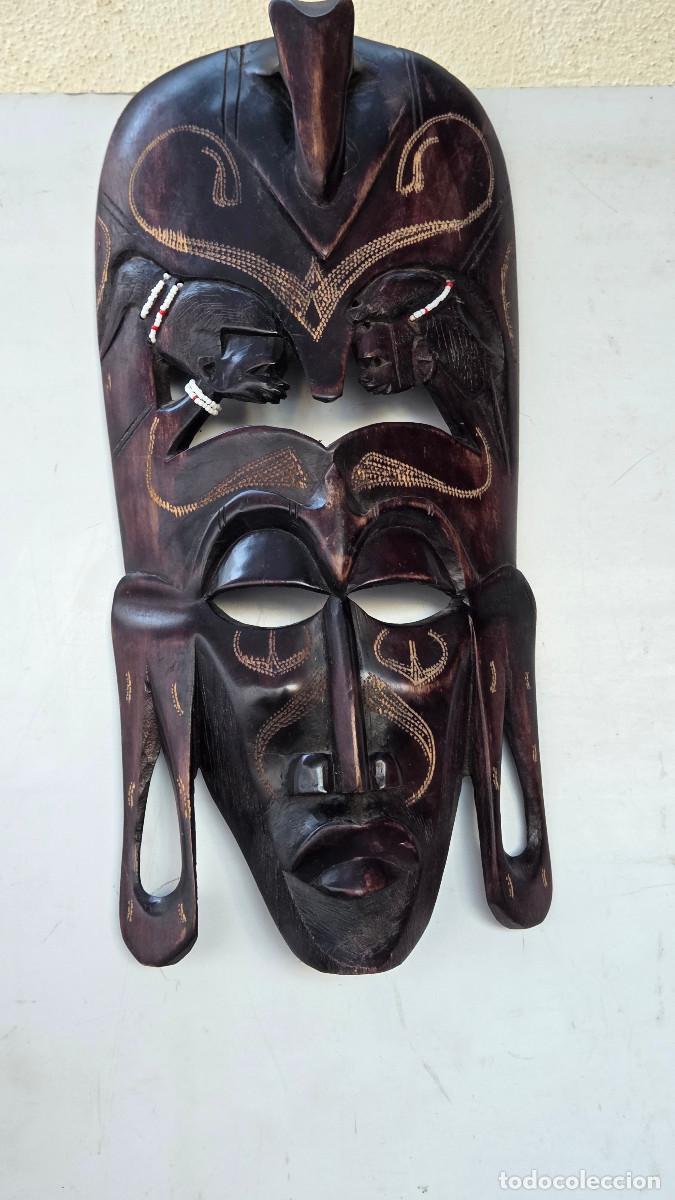 Arte: mascara de arte africano - Foto 2