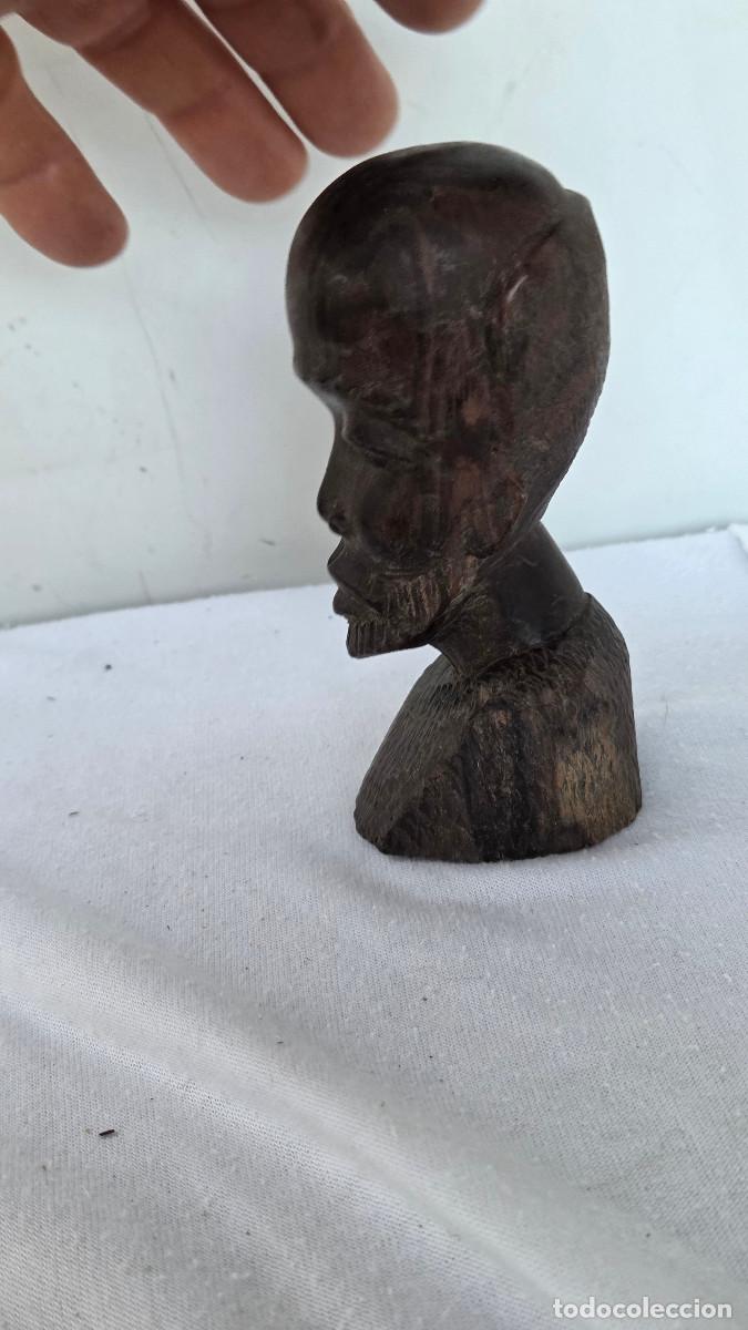 Arte: busto de arte africano - Foto 3