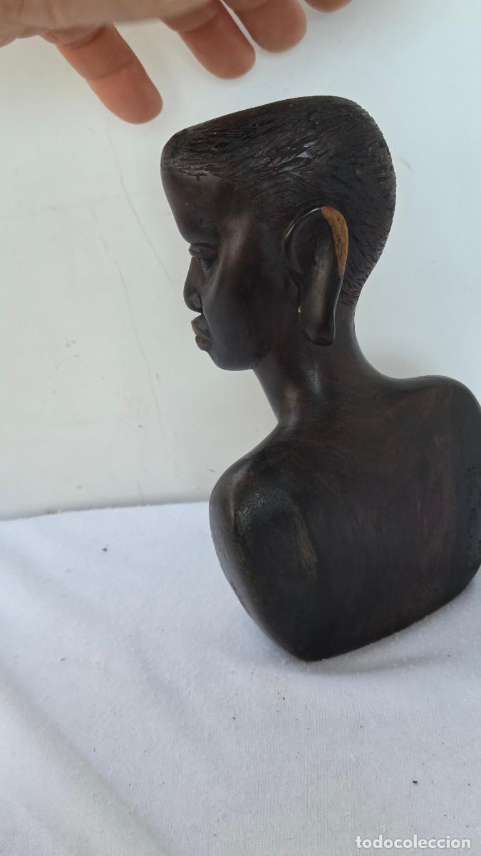 Arte: busto de arte africano - Foto 3